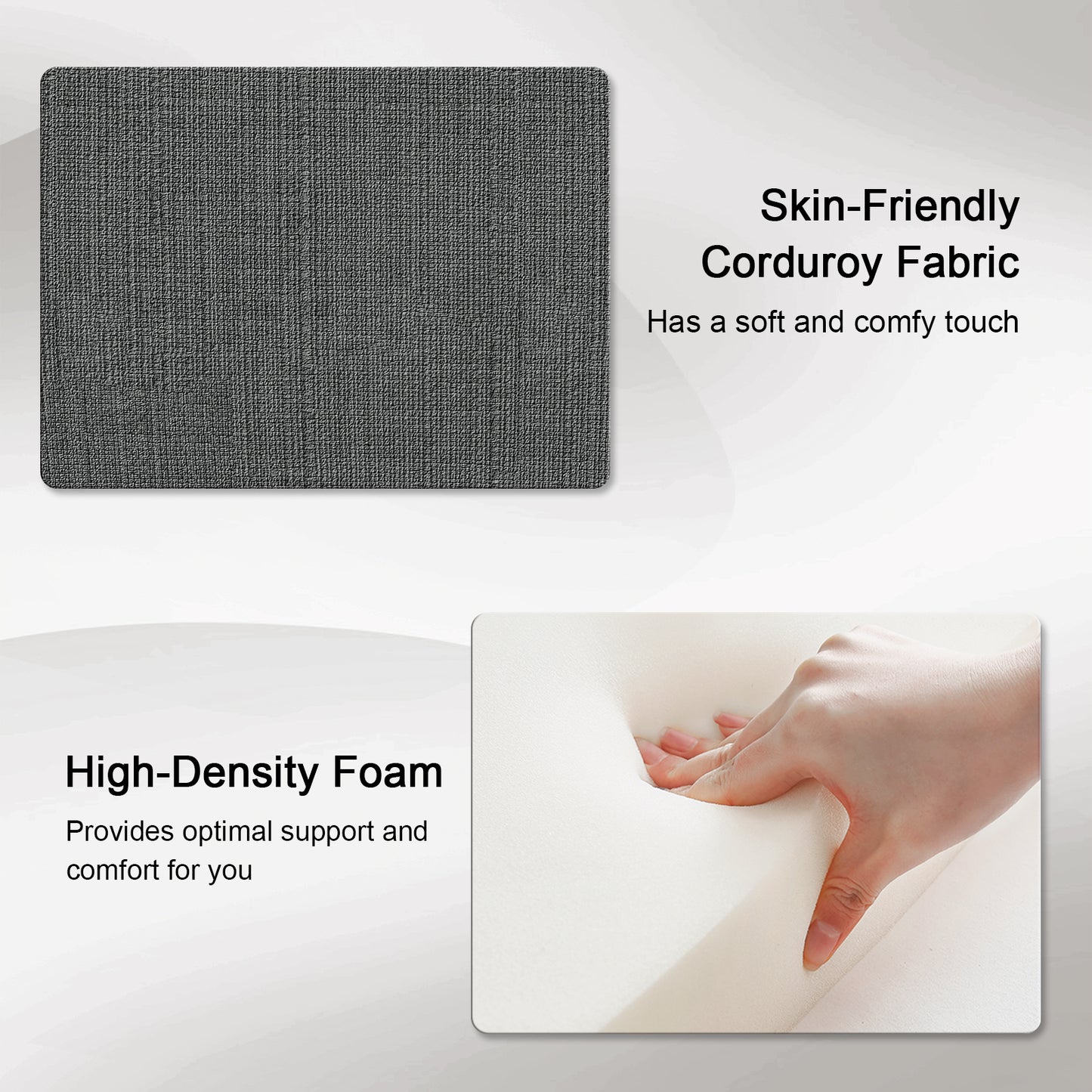 FAGAGA Upholstered Storage Ottoman, Removable Lid Linen Footrest for Bedroom,Office,Living Room, Bench with Hidden Space for Blankets,Books,Toys