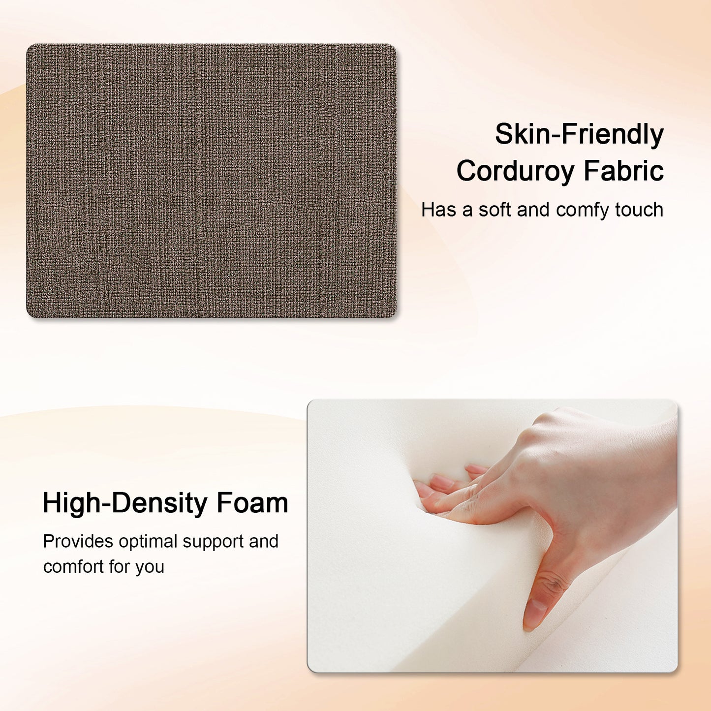 FAGAGA Upholstered Storage Ottoman, Removable Lid Linen Footrest for Bedroom,Office,Living Room, Bench with Hidden Space for Blankets,Books,Toys